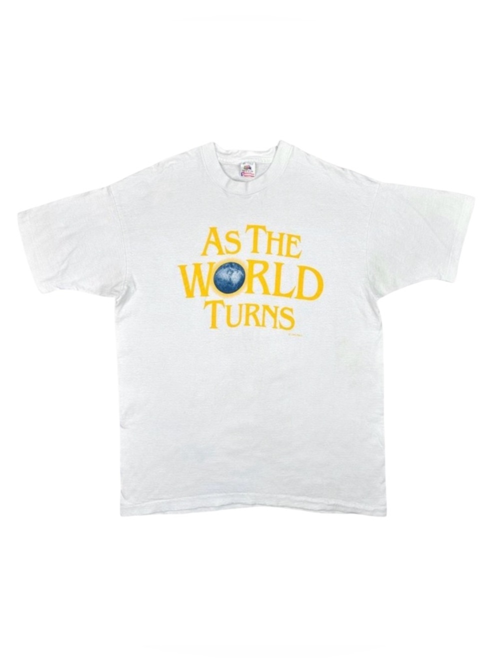 Vintage 90’s Fruit of the Loom As The World Turns RARE Soap Opera Promo - Sz XL